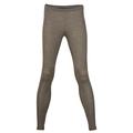 Wool Silk Women's Leggings, Size UK 8 - 18, 2 Colours - Brown - 16