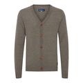 Blend Lennard Men's Premium Cotton Blend Knitted Cardigan - Grey - 44