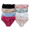 Panasilk Womens Silk Briefs Bikini 8 Pairs in One Economic Pack (S, Multicolor)