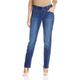 Riders by Lee Indigo Women's Pull-On Waist Smoother Straight-Leg Jean,Mid Shade,8 Petite