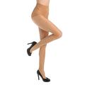 Wolford Women's Pure 10 Tights, 10 DEN, Brown (Gobi), Large (Size: L)