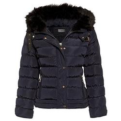 SS7 Women's Padded Winter Jacket, Sizes 8 to 16 (UK - 14, Navy)