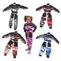 Wulf WULFSPORT Kids CAMO Race Suit Overalls Motocross LT PW GO-Karting Child New (Orange, Junior S (5-6 YRS))