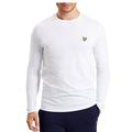 Lyle and Scott Men Long Sleeve T-Shirt - Cotton - XL White