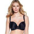 Freya Deco Underwired Moulded Plunge Bra AA4234 (28FF, Black)