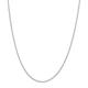 925 Sterling Silver Polished Spring Ring 1.50mm 8 Side Sparkle Cut Cable Chain Necklace Jewelry Gifts for Women - 51 Centimeters