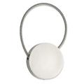 Stainless Steel Engravable Polished Cable Circle Key Ring Measures 54x21mm Wide Jewelry Gifts for Men