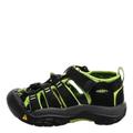 KEEN Unisex Kids Newport H2 Sandal, Black Lime Green, 10 UK Child