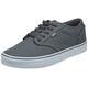 Vans Men's Atwood Trainers, Grey Canvas Pewter White, 7.5 UK