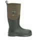 Muck Boots Unisex Chore Classic Hi Steel Cap Safety Waterproof Wellington, Moss, 11