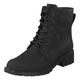 Clarks Women's Orinoco Spice Ankle Boots, Black Black Leather, 4.5 UK