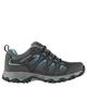 Karrimor Womens Mount Low Ladies Walking Shoes Waterproof Lace up Hiking Grey/Blue 5.5