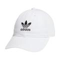 adidas Women's Originals Relaxed Fit Cap, White, One Size