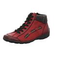 Rieker Women's L3543 Hi-Top Trainers, Red (Wine/Anthrazit), 10.5 UK