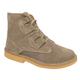 Roamers Mens Taupe Leather Suede Ghillie Tie Desert Boots (10)