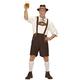 "BAVARIAN MAN" (lederhosen, shirt,socks, hat) - (M)