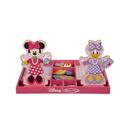 Melissa & Doug Disney Minnie Mouse and Daisy Duck Magnetic Dress-Up Wooden Doll Pretend Play Set (40+ pcs)