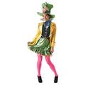 Rubie's Official Disney Alice in Wonderland Mad Hatter Ladies Costume, Adult Fancy Dress - Medium