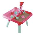 Early Learning Centre ELC Sand & Water Table Pink Lid Rake Spade 18 Months+ Sand Pit Children Water Play Sand Table Sand Tray Sand Pit Table Toddler Water Table Sandpit sand box Outdoor Garden Play
