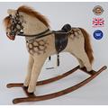 MJmark STRAWBERRY ROAN Handmade Rocking Horse Titan PINTO from