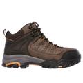 Skechers Men's Work: Delleker - Lakehead ST Boots | Size 7.5 | Brown/Orange | Leather/Synthetic/Textile