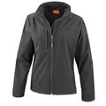 Result Womens Classic Soft Shell Jacket - Grey - XL