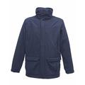 Regatta Mens Vertex III Waterproof Breathable Jacket (M) (Navy Blue)