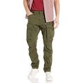 G-STAR RAW Men's Rovic Zip 3D Straight Tapered Trousers, Green (Dk Bronze Green 5126-6059), 33W / 30L