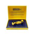 Minichamps – Winner Lotus Honda 99T 1987 Monaco Miniature Vehicle, 403870012, Yellow, Scale 1: 43