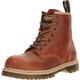 Dr. Martens Mens Icon 7B10 Safety Toe 7 Eye Boot, UK: 6 UK, Tan