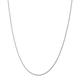 14ct White Gold Solid Lobster Claw Closure 1.5mm Round Sparkle Cut Wheat Chain Necklace Jewelry Gifts for Women - 61 Centimeters