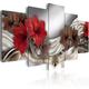 murando Canvas Wall Art 200x100 cm / 79"x40" Non-woven Canvas Prints Image Framed Artwork Painting Picture Photo Home Decoration 5 pcs abstract flowers b-B-0078-b-o