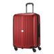 HAUPTSTADTKOFFER - X-Berg - Hartschalen-Koffer Koffer Trolley Rollkoffer Reisekoffer, 4 Rollen, TSA, 75 cm, 90 Liter, Rot matt, 65 cm