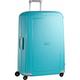 Samsonite S'Cure - Spinner S Handgepäck, 55 cm, 34 L, 4 Rollen, Blau (Aqua Blue)