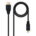 M HDMI, 0,8 m 0,8 m HDMI Micro-HDMI-Schwarz – HDMI Kabel (0,8, HDMI, micro-HDMI, Stecker, Stecker, gerade, gerade)