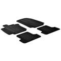 Rubber Car Mats GL 0041 Set Gummimatten 4-teilig