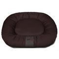 HobbyDog Hundebett Hundesofa Hundekorb Tierbett Verschiedene Größen und Farben - Ponton Comfort (XL - 78cm x 100cm x 15cm, 5 - braun)