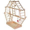 Trixie 5659 Holz-Leiterspielplatz, 44 × 44 × 16 cm