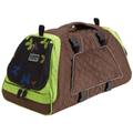 PetEGO JET SET GB FF M Forma Frame Tasche Schmetterling, grün/braun