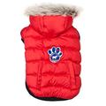 Canada Pooch T20 Parka für Hunde, Pole Nord – Rot