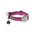 Ruffwear Hundehalsband mit Metall-Clip, Mittelgroße Hunderassen, Größenverstellbar, Reflektorstreifen, Größe: M (36-51 cm), Violett (Purple Dusk), Top Rope Collar, 25502-560M