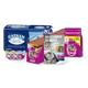 Whiskas Catsan Kitten Pack für Junior Katzen mit Nassfutter, 1er Pack (1 x 7,7 kg)