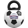 GiGwi 6332 Robustes Hundespielzeug Jumball Fußball mit Gummigriff, großer Hundeball/Spielball