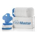 Filtermaster Aquarium-Wasserfilter BigPack Set 4 | Filter für EHEIM eXperience und Professionel 1 | Filtermatte & Filtervlies | Außenfilter