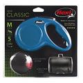 flexi New Classic M, Set blau, Seil, 5 m, Multibox, Light