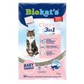 Biokats Katzenstreu Classic Fresh 3 in 1 Babypuderduft, 1 Packung (1 x 20 L)