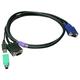 BeMatik - Uniclass Prima Kabel KVM Switch PS2-und USB-10m