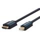Clicktronic Mini DisplayPort / HDMI Adapterkabel Hochgeschwindigkeits-Adapter von Mini-DisplayPort auf HDMI, 1m