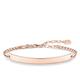 Thomas Sabo Damen-Armband Love Bridge 925 Sterling Silber 750 rosegold vergoldet Länge von 16.5 bis 19.5 cm Brücke 5.4 cm LBA0047-415-12-L19,5v