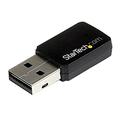 StarTech.com USB 2.0 AC600 Mini Dual Band Wireless-AC Wlan Adapter - 1T1R 802.11ac WiFi Netzwerkadapter - 2,4 GHz / 5 GHz Mini Stick